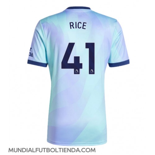 Camiseta Arsenal Declan Rice #41 Tercera Equipación Replica 2024-25 mangas cortas